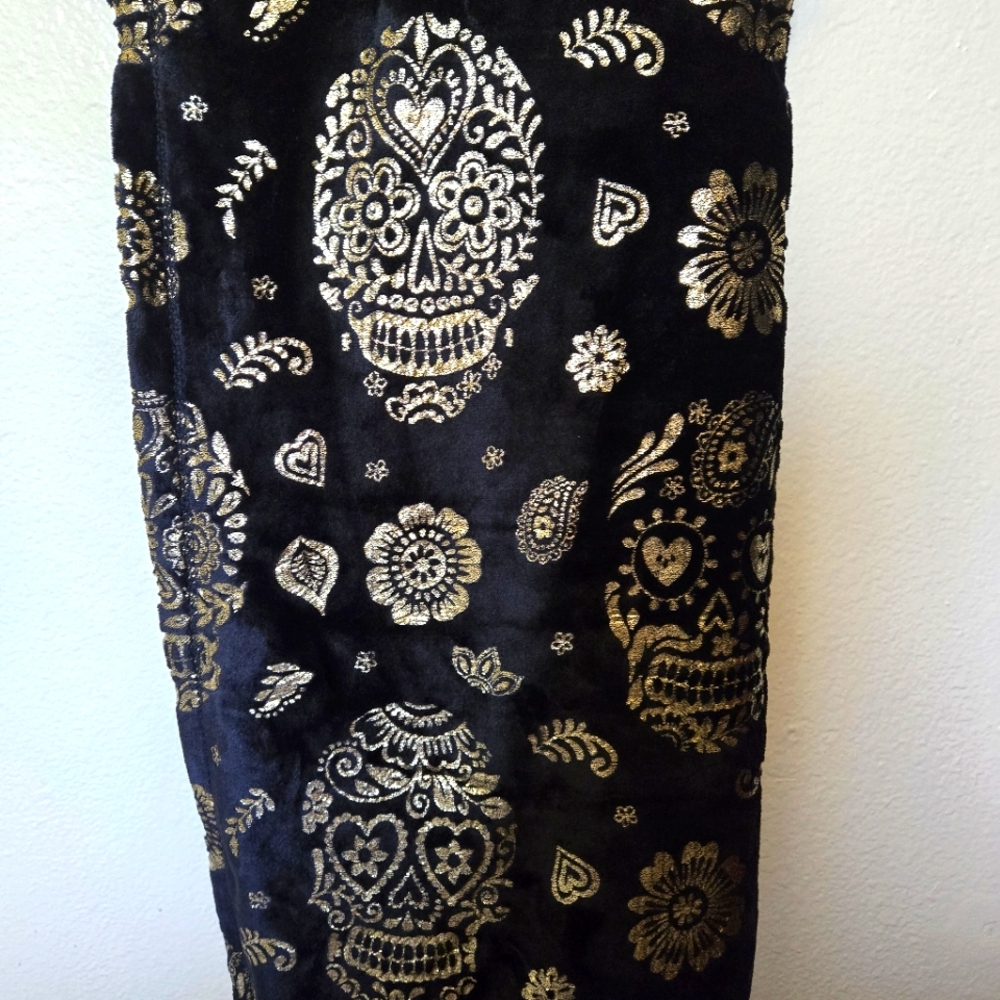Day of the Dead Throw Blanket